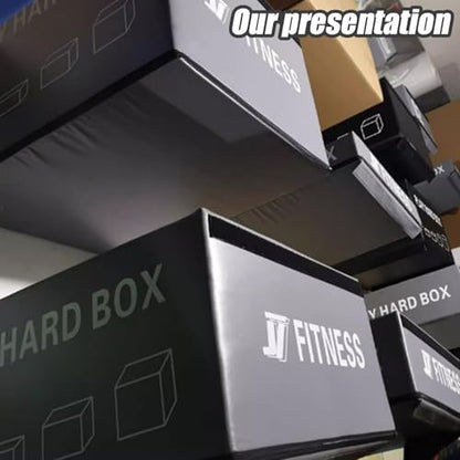 Jumping Training Box,Foam Plyometric Box, Used for Jump Training and Adjustment, Stackable Plywood Box, Plywood Box, Soft Box for Jump Training and Fitness Training - size: 90*75*15cm