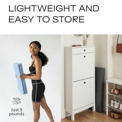 Stakt The Original Foldable Yoga Mat, Premium Foldable Exercise & Workout Mat with Non-Slip Surface, Lightweight Portable for Studio or Home Use, As Seen on Shark Tank