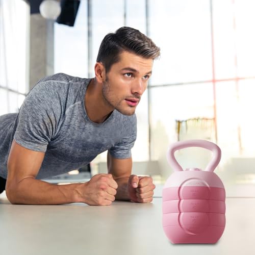 Kettle Bell - Grip Strength Adjustable Weight Tool, Soft Kettlebell | Coated Training Equipment, Ergonomic Handle, Compact Fitness Gear | Home Workouts Muscle Building Conditioning Men Women - color: 10kg