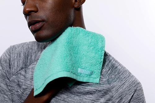 Eco Friendly Mini Gym Towels Accessories for Working Out - Sweat Towels for Gym, Fitness, Sports - Soft & Absorbent Cotton - No Synthetic Microfibers or Plastics - 3 Piece Exercise Towel Set
