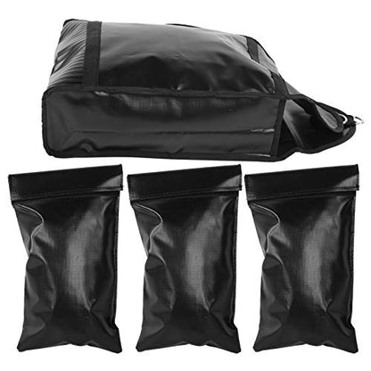 Adjustable Sandbag Weight Loading System with Waist Belt, Fitness Training Sand Bags for Running Exercise, 360 - Degree Adjustable Resistance Equipment with Handles for Strength an