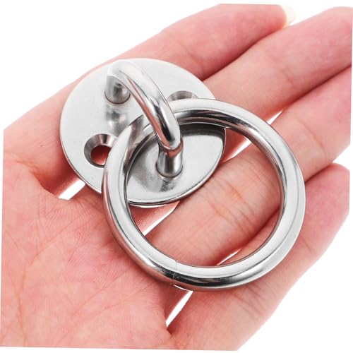 balacoo Ceiling Anchors Heavy Duty Battle Rope Wall Mount Aerial Ceiling Mount for Suspension Straps and Hammock Hooks
