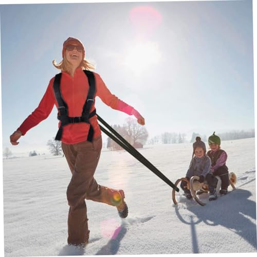 GANAZONO Resistance Sled Pull Strap Multi Functional Load Bearing Fitness Belt for Strength and Endurance Training and Durable for Efficient Workouts