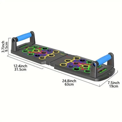 Push Up Board Fitness, Workout Home Gym Equipment, 28 in 1 Exercise Pushup Bar Handles for Floor, Strength Training Equipment for Men