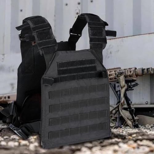 Adjustable Weighted Vest Fitness Sport Training Strength and Endurance Training,Quick Release with Molle for Running,Fitness Workouts