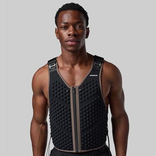 Men's G-Vest Icon Weighted Vest, 10 lb Base Weight - color: Black Earth, size: S-M