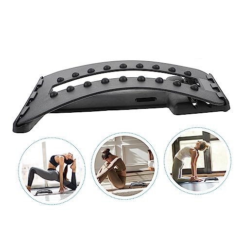 Lumbar Stretcher for Relief Ergonomic Spine Deck Relax and Stretch Your for Home Use Supports Natural Spine Curvature