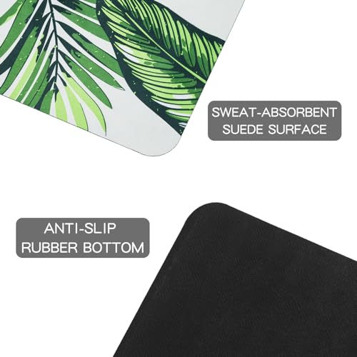 Foldable Yoga Mat, 1.5mm Thick Exercise Yoga Mat With Carry Bag - color: Green