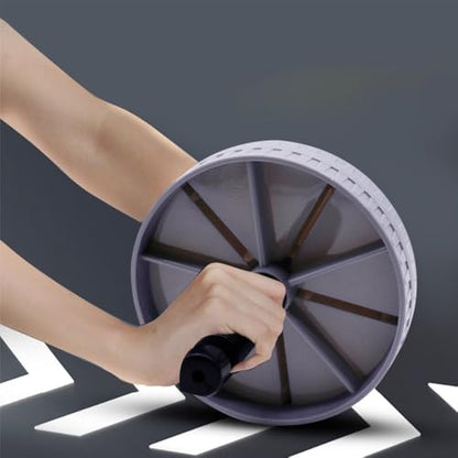 Ab Roller Wheel, Workout Equipment for Abdominal and Core Strength Training, Home Gym Fitness Equipment, Exercise Wheel for Men Women