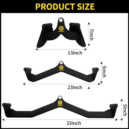 LAT Pulldown Attachment,Back Tricep Bar Strength Training,Handle Grips LAT Pull Down Bar Press Down Exercises,Cable Machine Accessories, Cable Back Attachments for Home Gym - style: Style 1+3+5