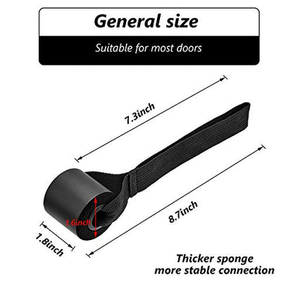 Sumind 4 Pieces Door Resistance Bands Cable Door Foam Exercise Training Strap for Workout Fitness