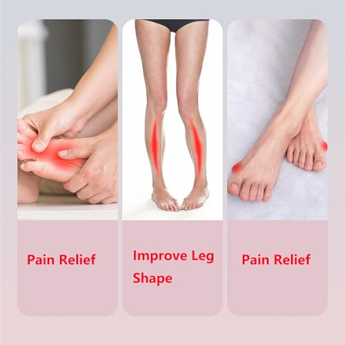 Foot Arch Trainer Massager, Toe Stretcher, Calf and Glute Exercise Tool, Feet Massagers to Improve Foot Bunion Toe Training Thin Calves Legs Purple - color: Purple