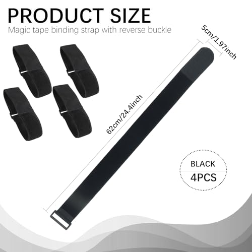 4pcs Occlusion Bands for Women, Glutes Flow Restriction Bands Flow Restriction Bands Booty Bands for Glutes Hip Building Exercising Butt Squat Thigh Fitness - size: 4pcs