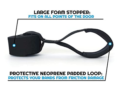Extra Large Heavy Duty Door Anchor - Great for Resistance Bands, Physical Therapy Bands, and Closed Loop Bands