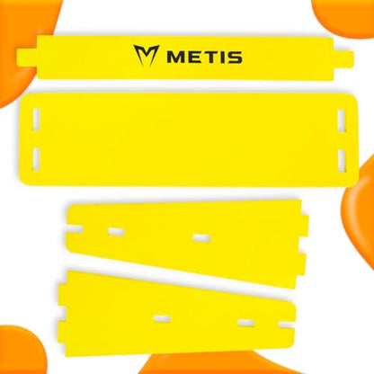 FORZA METIS Junior Foam Hurdles [Set of 4] – Adjustable Speed Training Hurdles for Young Athletes – Choice of 4 Vibrant Colors