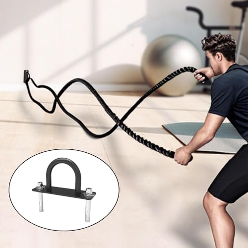 Anchor Battle Rope Wall Ceiling Mount Kit Exercise Rope Organiser Bracket Hook