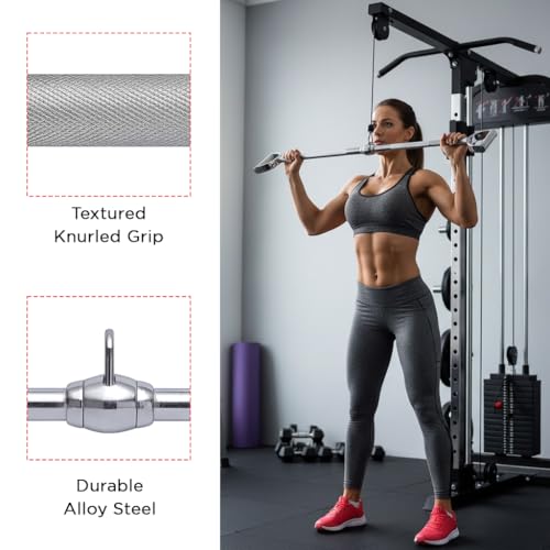 Champion Pro-Style Lat Bar