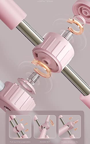 Yoga Stick Posture Pole Corrector Exercise Sticks Back Cracker Bar Back Braces Stretch Bar Shoulder Neck Humpback Straight Device for Woman Kids Man