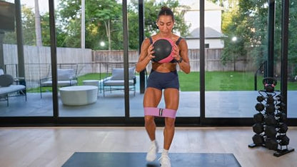 Booty Band by AndreFitMonsalve – Fabric Resistance Band, Medium Resistance, Non-Slip for Glutes, Legs, hips, Home and Gym Workout.