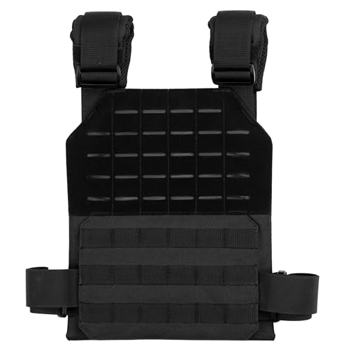 WOLF TACTICAL Simple Weighted Vest Men Womens Weighted Vest for Walking Running Training Rucking Adjustable Weight Vest