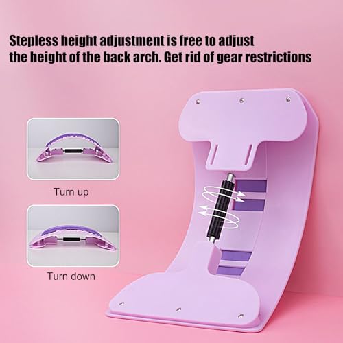 Best Back Stretcher,Adjustable Spine Corrector - Upper and Lower Back Stretcher - for Sleeping Yoga Pilates Home Travel Dorm Women Men Adults Seniors