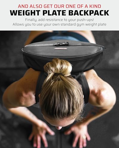 THEFITGUY Calisthenics Power Pack – Weighted Dip Belt and Gym Plate-Loaded Backpack | Boost Strength with Secure Dip Training & Bodyweight Resistance | For Pull-Ups, Dips, Push-Ups, Squats