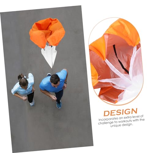 Toddmomy Resistance Running Parachute for Speed Training Adjustable Exercise Equipment for Adults Lightweight Nylon High Durability Suitable for Sprinting and Endurance Training