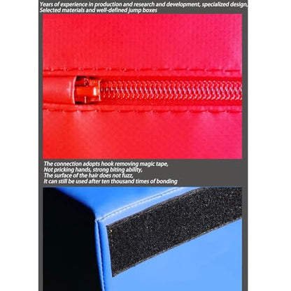 LICOME Jump Box Soft Foam Box Professional Physical Training Combination Box Used for Home Gym and Outdoor Exercise. Suitable for Agility Training and Speed Training - color: E