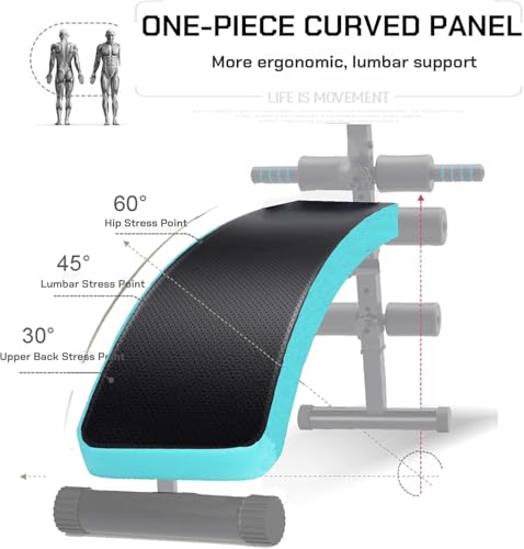 Sit up Bench Adjustable - color: Blue