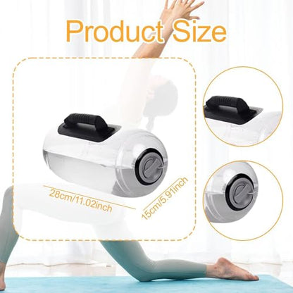 Water Weights Bag Core Training Bag Adjustable Workout Sandbag Refillable Sand Bag Compact PVC Webbing Handles Folding Design Suitable for
