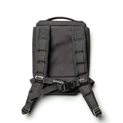 GORUCK Ruck Plate Carrier 3.0 - Streamlined Weighted Rucking Backpack w/Ergonomic Back Support & Extra Padded Straps - Compatible Ruck Plates, Black