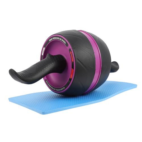 Portable Abs Ab Wheel Roller for Core Workout with Ergonomic Non-slip Handle Wide Fitness Wheel for Home Exercise Suitable for Men and Women Beginners and Advanced Users
