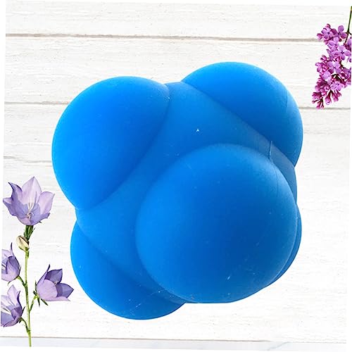 2pcs Hexagonal Silicone Reaction Training Agility Test and Coordination Workout Tool for Men and Women Bouncing for Speed and Improvement Indoor Exercise Equipment