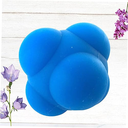 2pcs Hexagonal Silicone Reaction Training Agility Test and Coordination Workout Tool for Men and Women Bouncing for Speed and Improvement Indoor Exercise Equipment