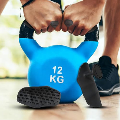 Anti-Slip Workout Grips, Crosstraining Palm Grips Hand Protection, Ergonomic Rubber Hand Protector Gloves for Weight Lifting, Pull-Ups, Gym Training and Exercise, for Men and Women