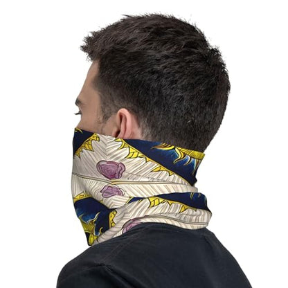 Cartoon Heart Sun Prints Multifunctional Sport Headband – Seamless Stretch Neck Gaiter for Hiking, Biking, Running & Outdoor Activities – Soft, Quick-Dry, No-Fade Design
