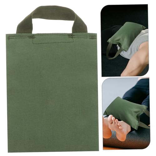 2Kg Weighted Sandbag for Yoga Fitness Empty Canvas Bag with Handle Weight for Training Exercises Durable Easy to Clean Sandbag Tools for Weight Training