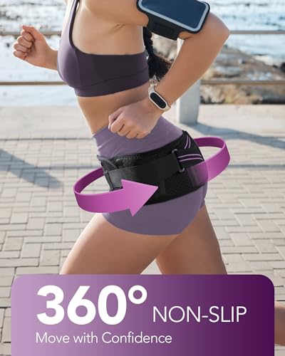 Sacroiliac Belt with Enhanced Compression, Hip Brace for SI Joints Pain, Lower Back Pain and Sciatica Nerve Relief, SI Belt for Women Men, Support for Pelvic, Leg, Back, Anti-slip - size: XXX-Large