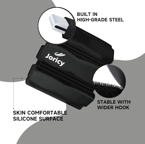 Ankle Wrist Weights for Women Men, One Pair of 2lbs/3lbs/4lbs Adjustable Arm & Leg Weights Silicone Wearable Weighted Bracelet for Pilates Yoga Walking Running Home Gym Fitness Strength Training Weight Loss Exercises Physical Therapy Dance Swimming Water