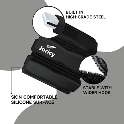 Ankle Wrist Weights for Women Men, One Pair of 2lbs/3lbs/4lbs Adjustable Arm & Leg Weights Silicone Wearable Weighted Bracelet for Pilates Yoga Walking Running Home Gym Fitness Strength Training Weight Loss Exercises Physical Therapy Dance Swimming Water