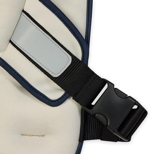 Champion 8 lb Weighted Vest for Women & Men (Champagne Frost), Adjustable Weighted Running Vest for Walking, Strength Training, Contoured Sweat Resistance, Reflective Strips for On-Road Visibility