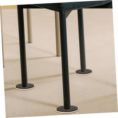 5pcs Carpet Hardwood Furniture Sliders Sliding Pads for Tables Chairs Desks Cabinets Noiseless Moving Gliders for Floor Protection - size: 12.50X12.50X1.00CM