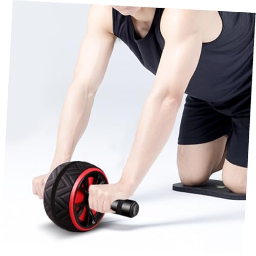 Toddmomy Ab Roller Wheel for Core Strengthening Abdominal Roller for Men Women Fat Burning Fitness Device Full Upper Body Workout Equipment Suitable for Beginners and Pros