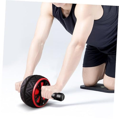 Toddmomy Ab Roller Wheel for Core Strengthening Abdominal Roller for Men Women Fat Burning Fitness Device Full Upper Body Workout Equipment Suitable for Beginners and Pros