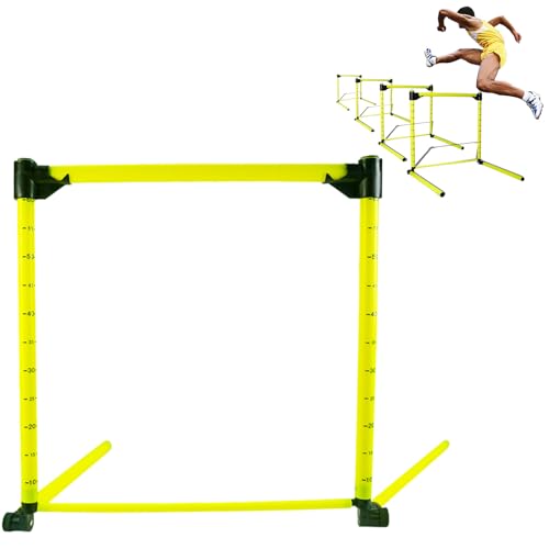 Adjustable Hurdles with Scale - Detachable Agility Training Equipment for Track, Soccer & Football, Indoor & Outdoor Use, Ideal for Athletic Jumping & Speed Drills