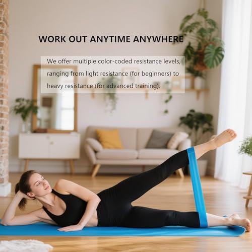 Resistance Loop Exercise Bands, Stretch Bands for Working Out Professional Resistance Bands Women or Men