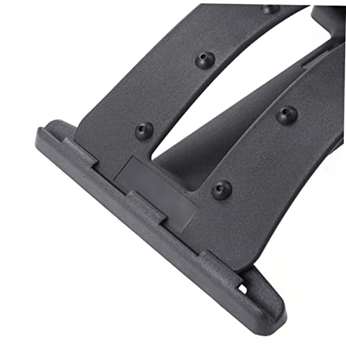 2Pcs Magnetic Back Stretching Device for Lumbar Relief Portable Spine Relaxation Mat Arch for Flexibility and Comfort Black