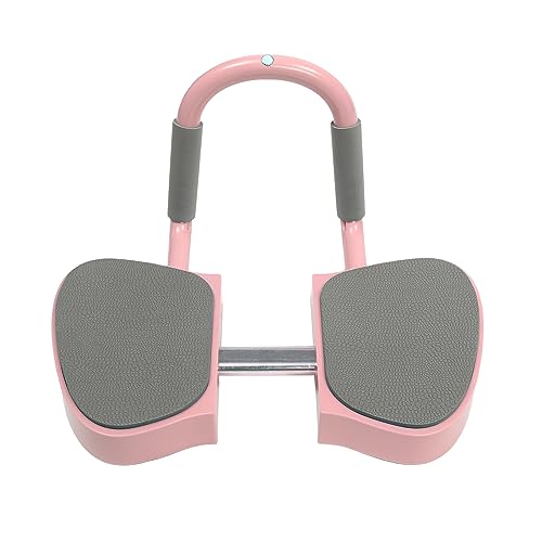 Leg Stretcher, 265LBS Leg Stretch Machine, Adjustable 3 Bar Leg Split Extension Machine with Forward Reverse Magnetic Timer PU Cushion Flexibility Stretching Equipment to Stretch - color: Pink