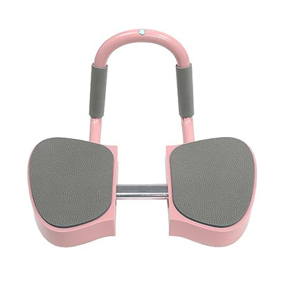 Leg Stretcher, 265LBS Leg Stretch Machine, Adjustable 3 Bar Leg Split Extension Machine with Forward Reverse Magnetic Timer PU Cushion Flexibility Stretching Equipment to Stretch - color: Pink
