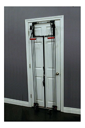 Tower 200 Body Full Gym Fitness + Workout DVD + Free Straight Bar New.